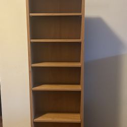 Medium Sized Brown Shelf 