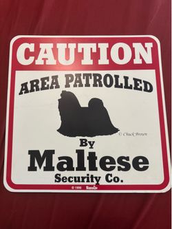 $10 Vintage dog sign!
