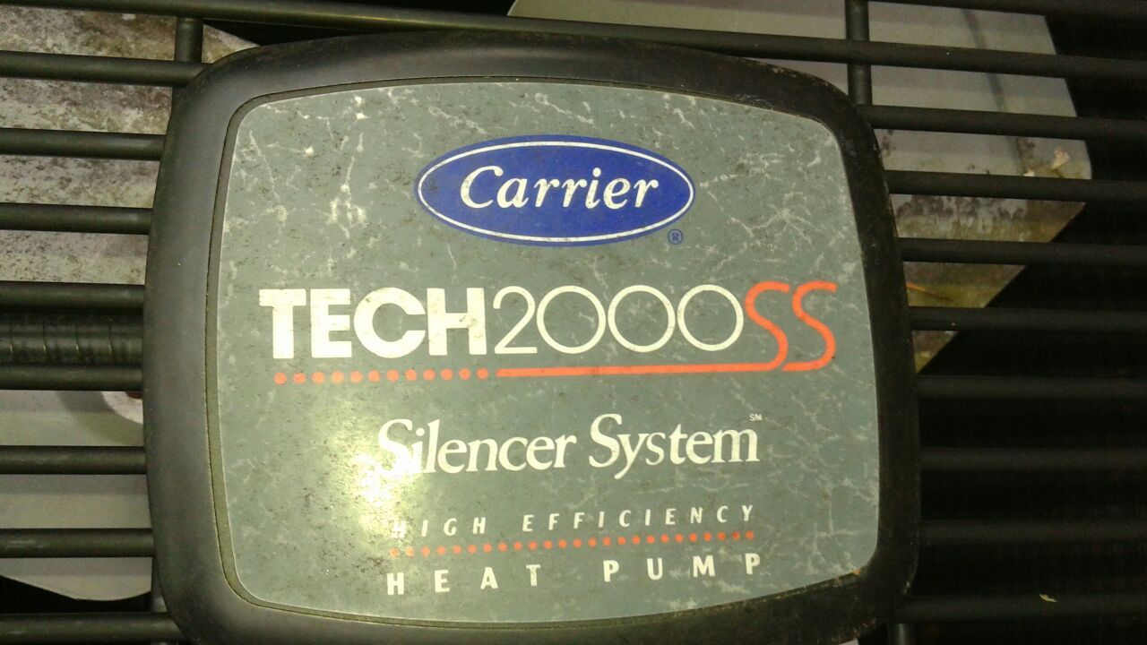 Carrier TECH2000SS Silencer System High Efficiency Heat Pump