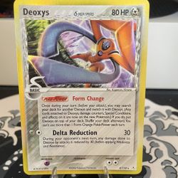 Deoxys (Delta Species - Defense Forme) #4/110 Holon Phantoms
