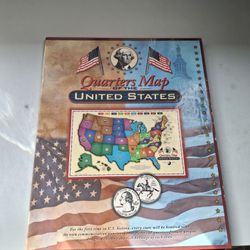 United States Quarter Map Complete Set