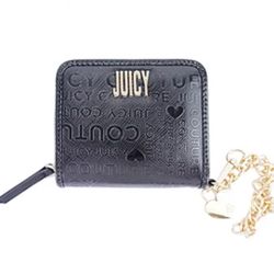 Juicy Couture Chain My Heart Zip Wallet