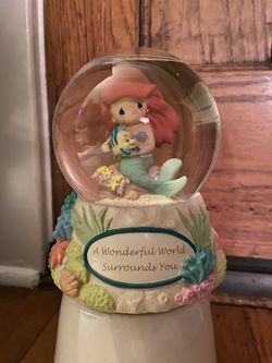 Disney Precious Moments Little Mermaid Snowglobe
