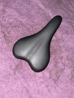 Black Synthetic Bicycle Seat. Read Description!
