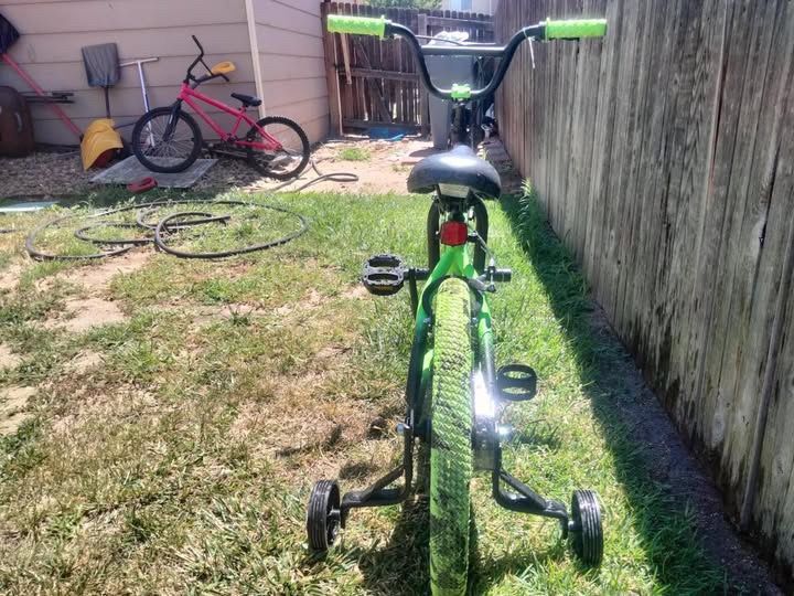 Green Medium Bmx Bike