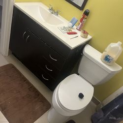 Cabinet And Toilet 