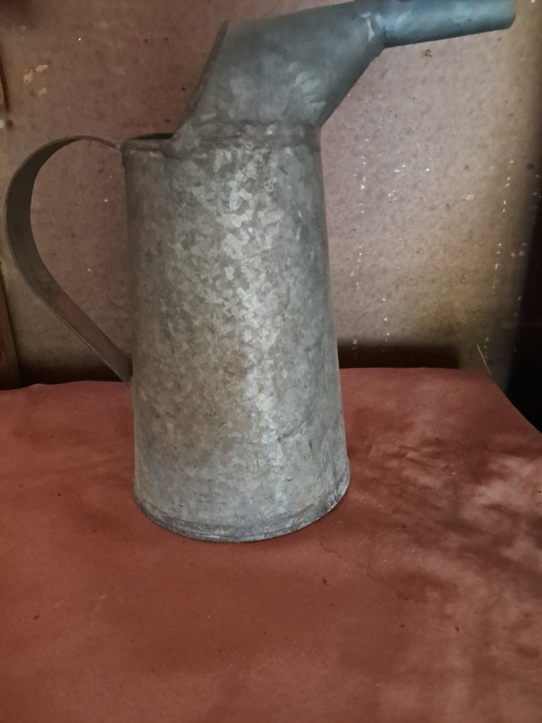 Antique Round Handled Can