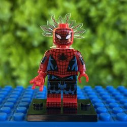 Lego Compatible Spider-Man mini figure spiderverse