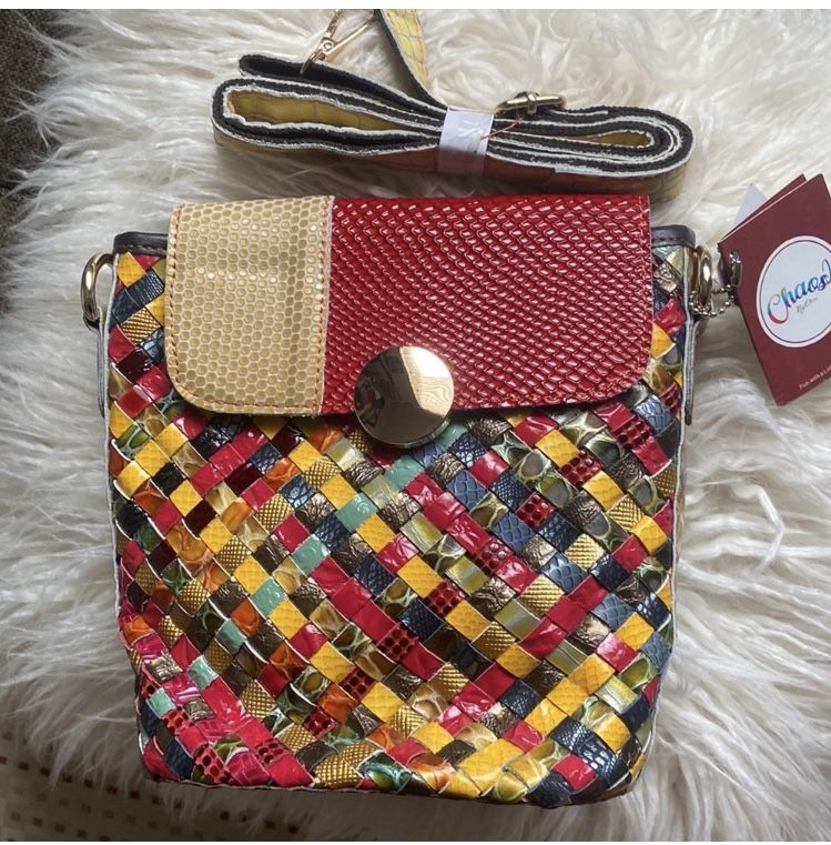 New- Crossbody By Chaos… Genuine Leather