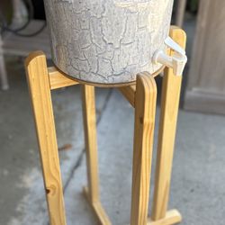 Water Dispenser (3 Or 5 Gallon) With Wooden Stand