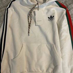 Authentic Brand New Gucci Adidas Collab Hoodie