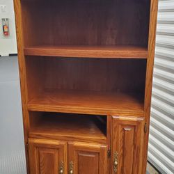 Vintage Stereo Cabinet/Bookcase CD DVD