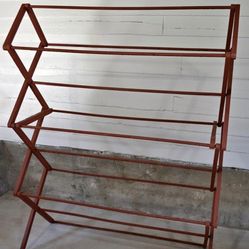 Wooden Air Clothes Rack