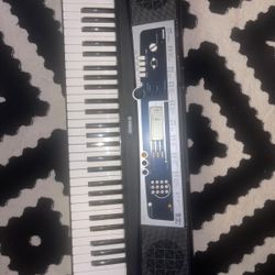Yamaha YPT-210 61 Key Full-Size Electronic Keyboard Piano With Power Adapter   Product Detail  •                   Brand: Yamaha   •                  