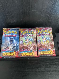 Surging sparks booster packs