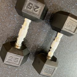 Hex Dumbells 25lbs