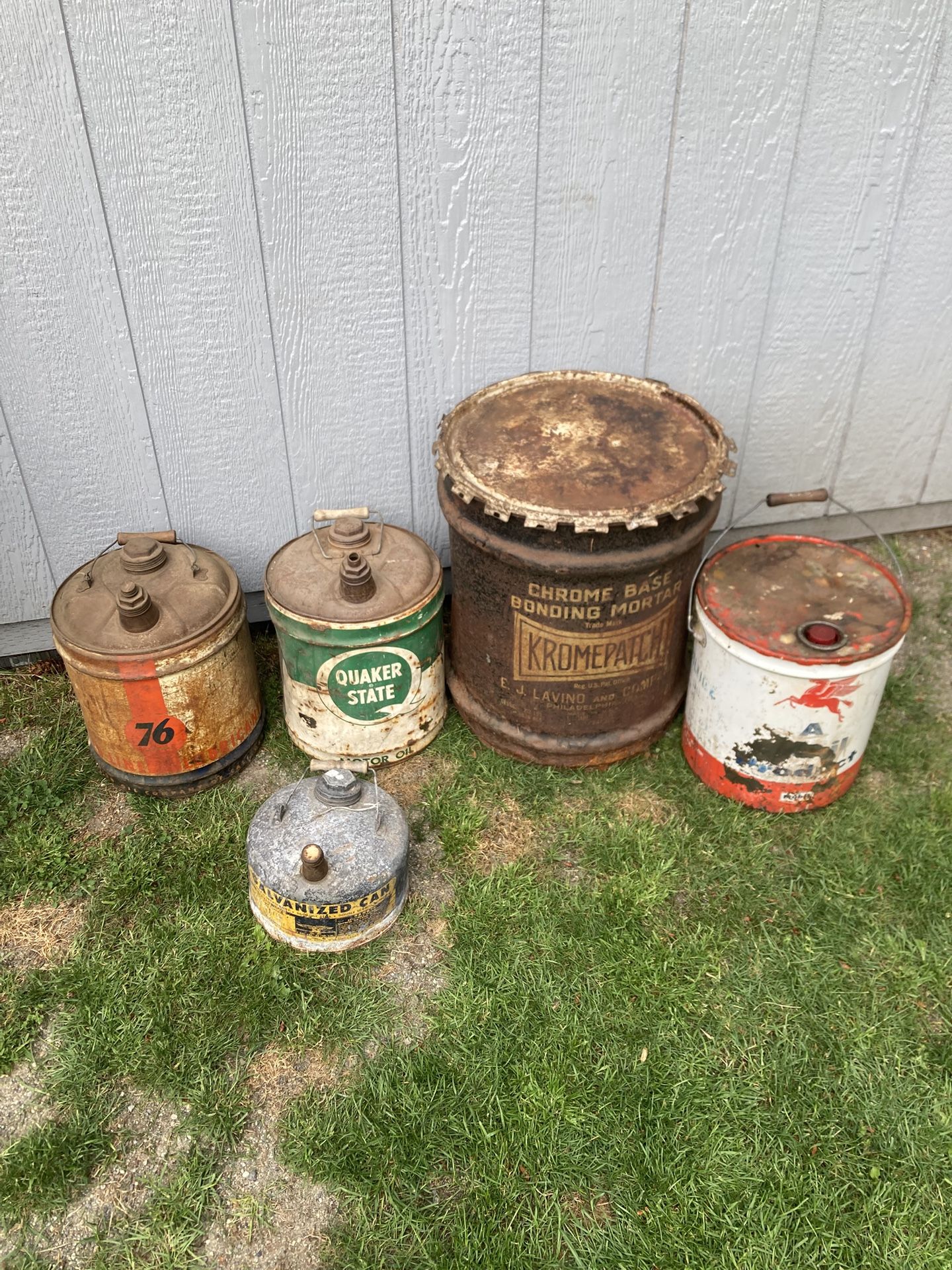 Antique Oil Cans