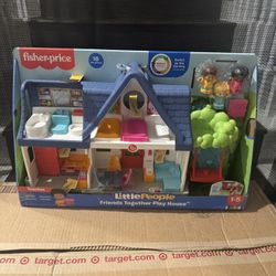 Fisher-Price Little People Friends Together Play House brand new