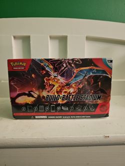 Pokémon TCG: Scarlet & Violet—Obsidian Flames Build & Battle Stadium.