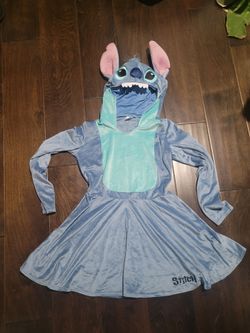 Women's Disney Stitch Hoodie Dress Excellent Condition PRICE Is Firm Cash Only