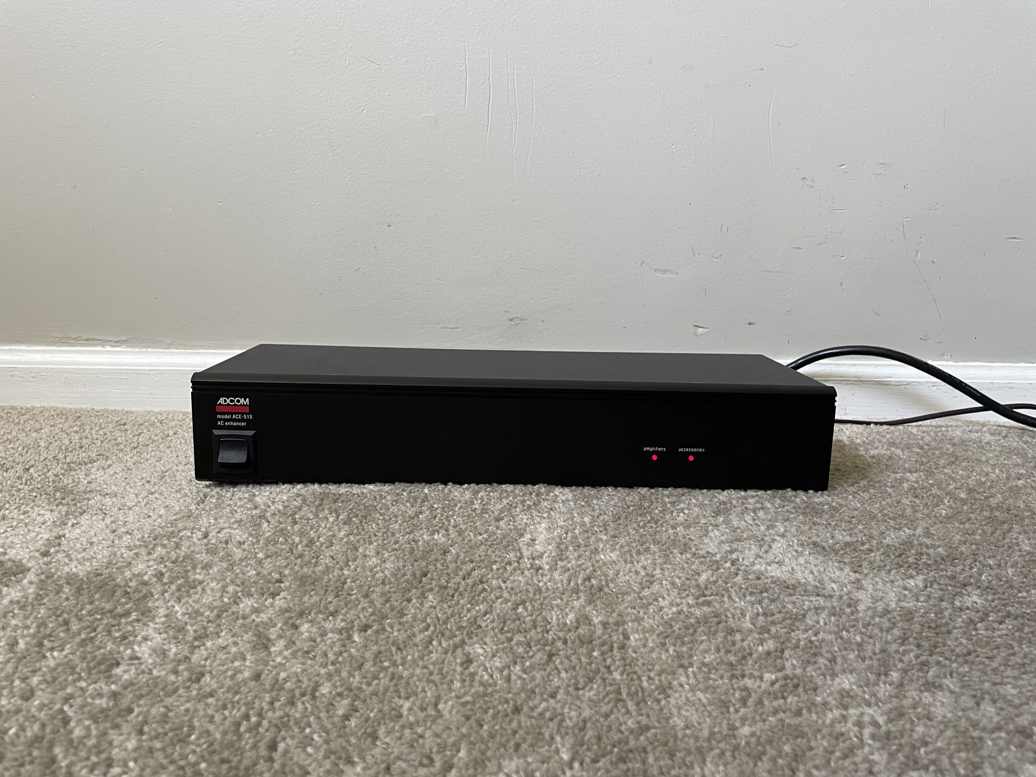 Adcom ACE-515 AC Power Enhancer Surge Protector Conditioner