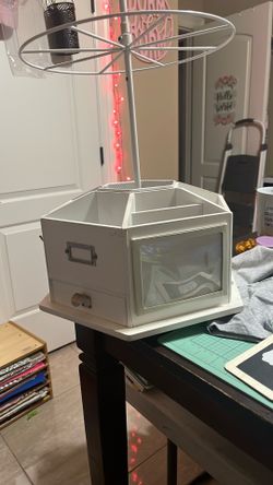 Storage desktop Carousel
