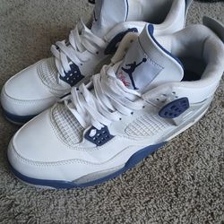 size 10 jordan 4s midnight navy