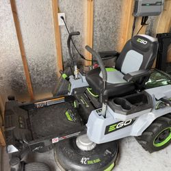 Ego Zero Turn Electric Mower