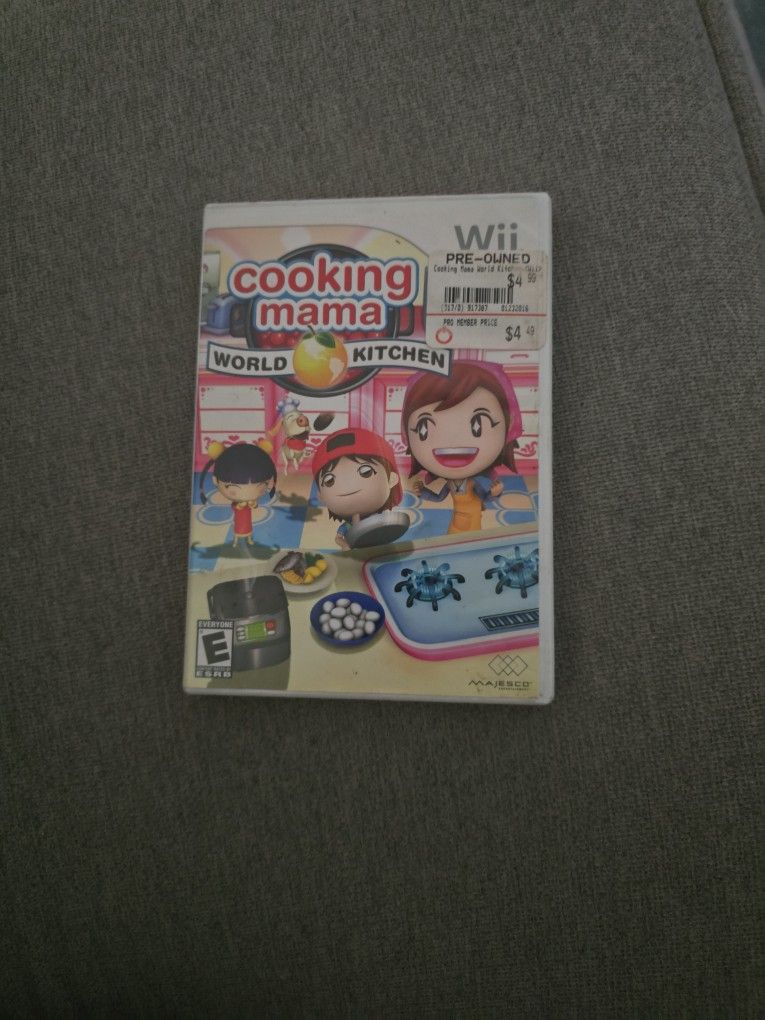 Cooking Mama World Kitchen (Nintendo Wii)