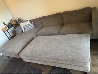 Couch in good condition. Only ever been inside, no parties, no spills or stains.