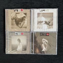 TAYLOR SWIFT THE TORTURED POETS DEPARTMENT CD SET OF 4