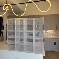 20 XL Stackable Shoe Boxes