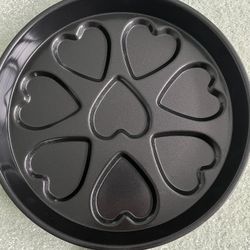 Avon 2013 Mini Hearts, Pancake Pan With Detachable Handle