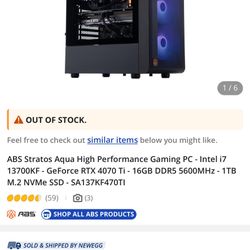 Gaming PC - 32 GB RAM/1TB STORAGE/4070Ti | 1750 OBO