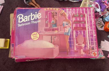 Barbie Bathroom Playset