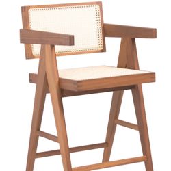 Modern Counter Stool Brand New Wood 