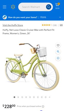 Huffy Deluxe 24" Cruiser Bike Gently Used