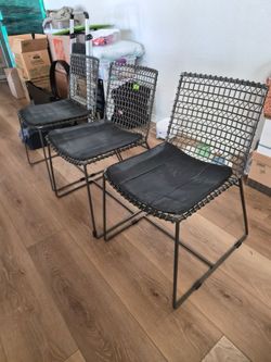 Crate & Barrel dining chairs