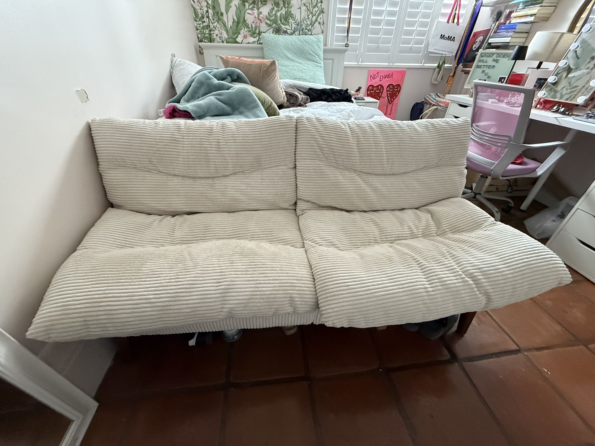 Brand New. Futon. Small Sofa. Bed.