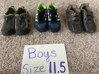 Boys shoes size sizes 11.5 or 11 1/2 casual boy sneakers