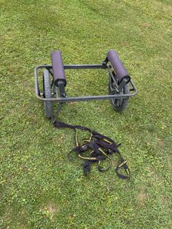 Kayak/canoe cart