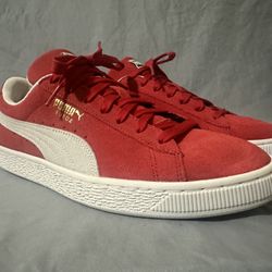 Red Suede Clyde Puma 
