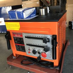 1” 25mm Rebar Bender 180 Degree #8 Rod Rebar Bending Machine With Two Point Control Foot Pedals 