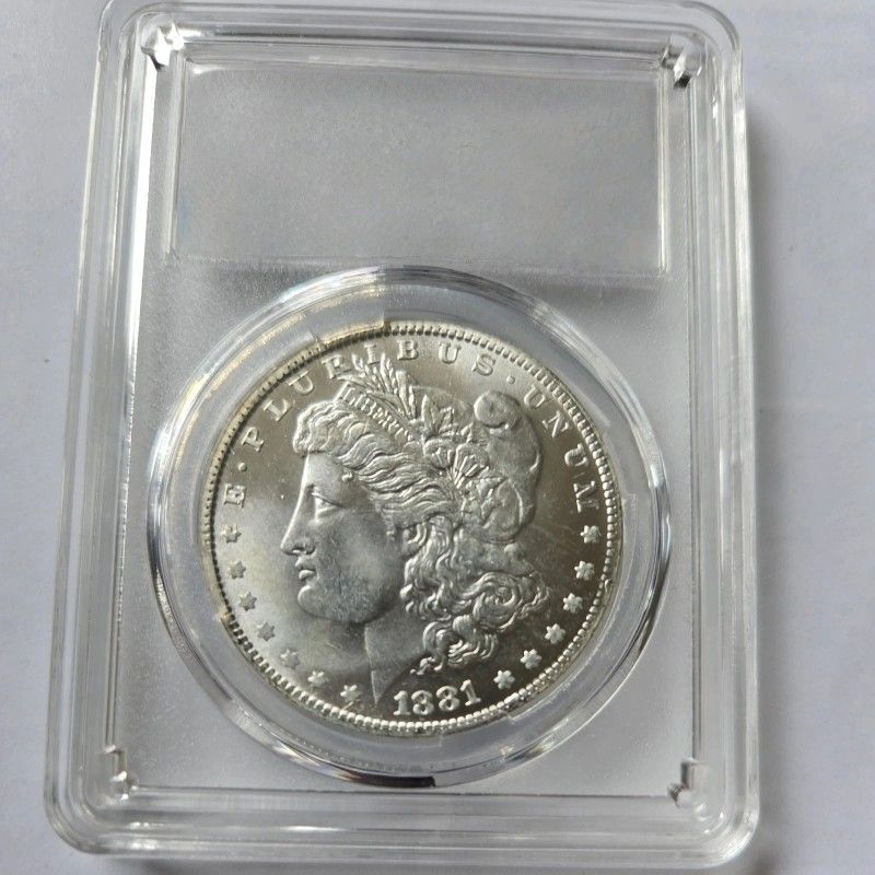1881-CC U.S. $1 Morgan Silver Dollar ~ CARSON CITY
