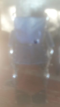 Wheelchair ivdacare with 2 feet rests