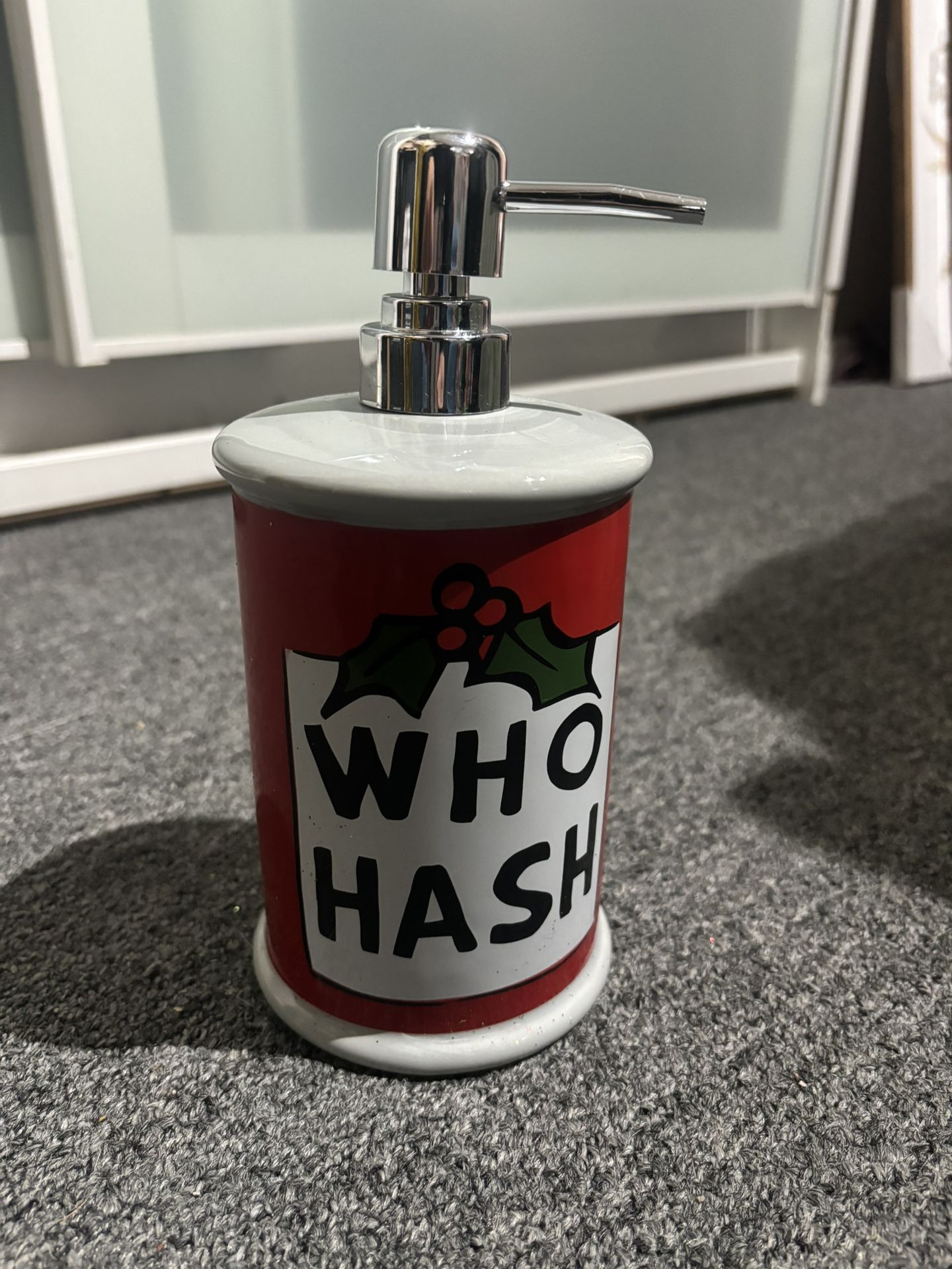 Who Hash Soap Dispenser