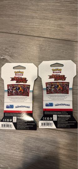 Pokemon Scarlet and Violet Destined Rivals Booster Packs