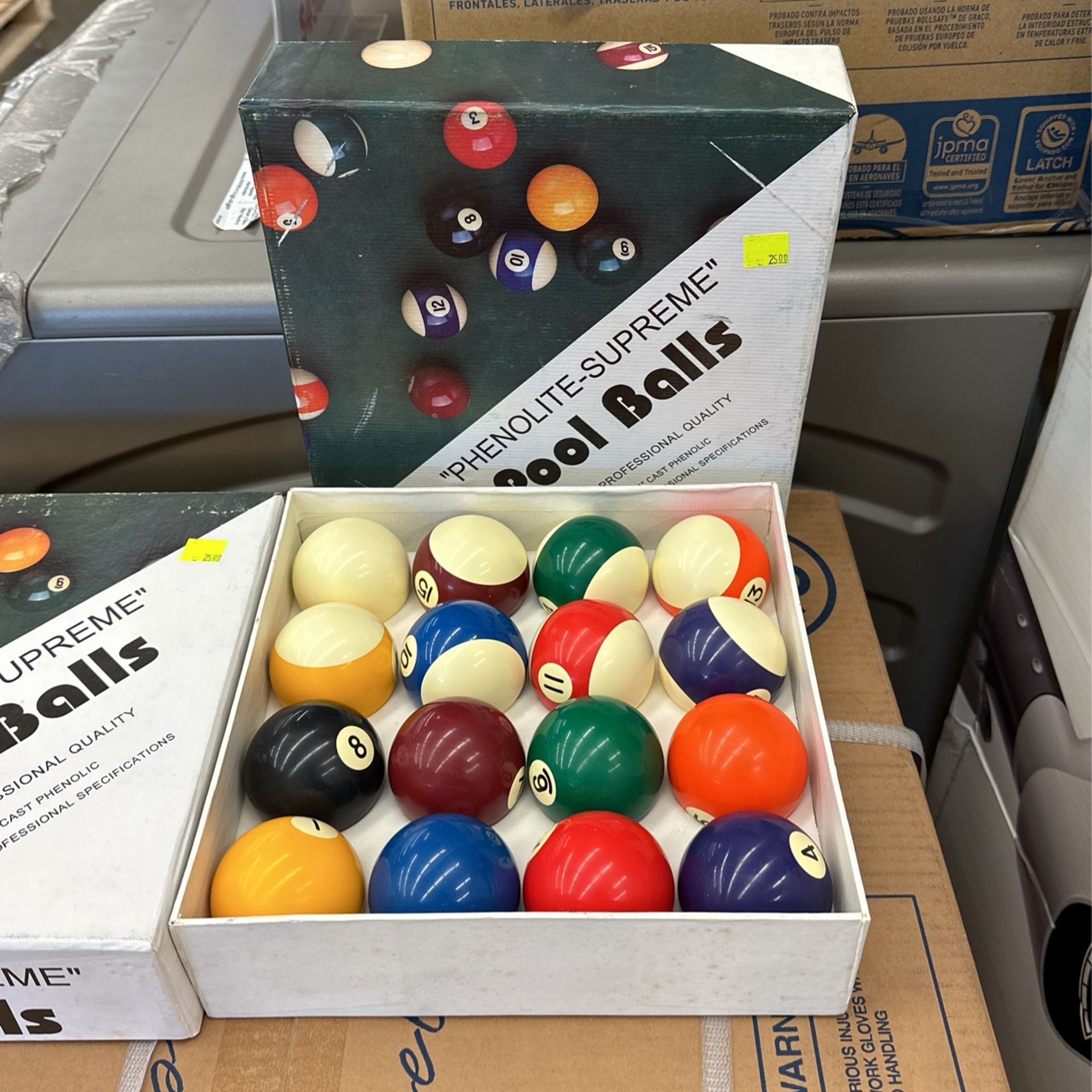 New! Pool Balls