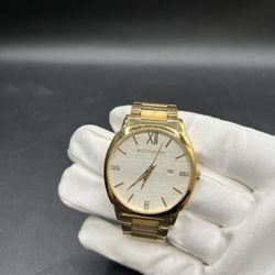 Wittnauer Monserrat Model WN3099 Stainless Steel Gold Tone Men’s Watch *5160