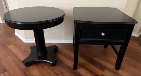 Matching Espresso End Tables / Accent Tables - $180 OBO